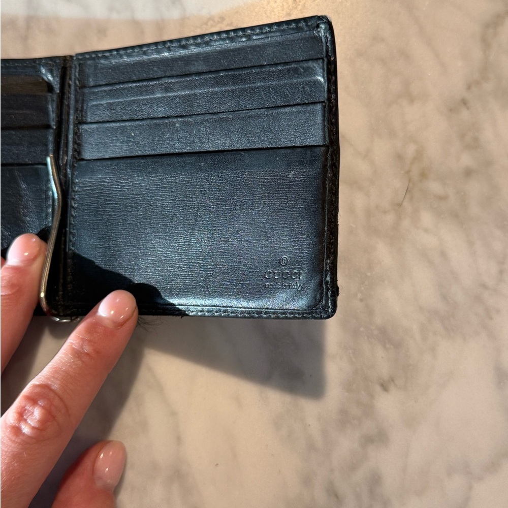 GUCCI black Leather Wallet - Picture 2 of 5